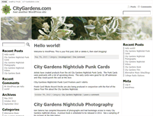 Tablet Screenshot of citygardens.com